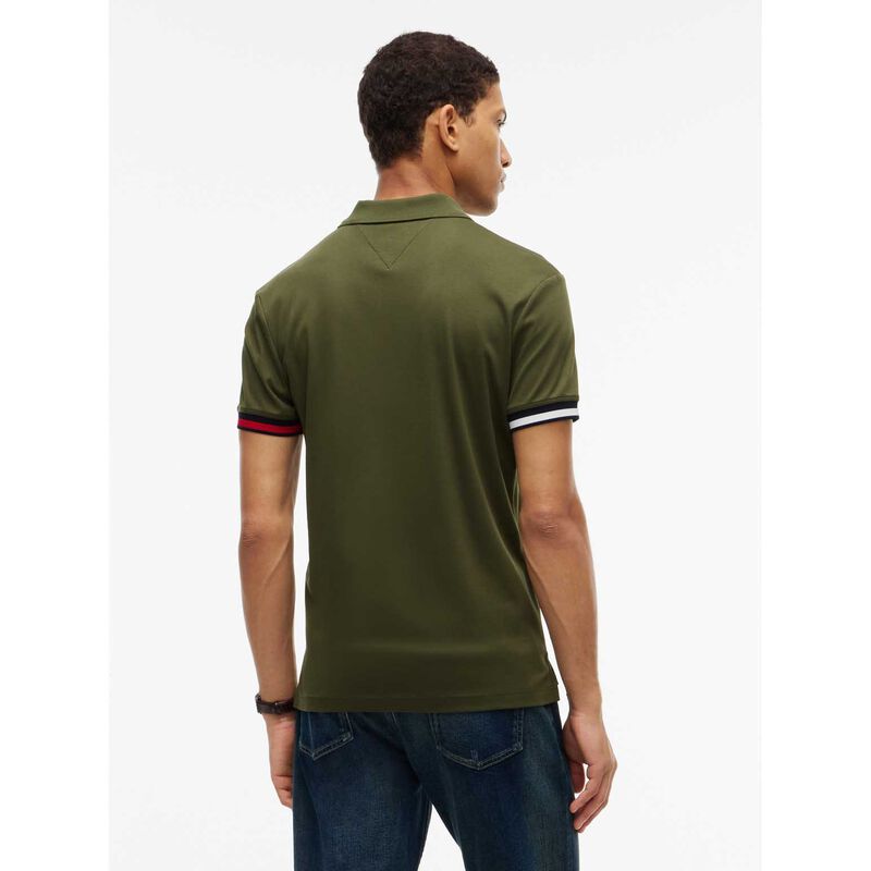 Tommy Hilfiger Slim Fit Fluid Cotton Interlock Polo Shirt image number 1